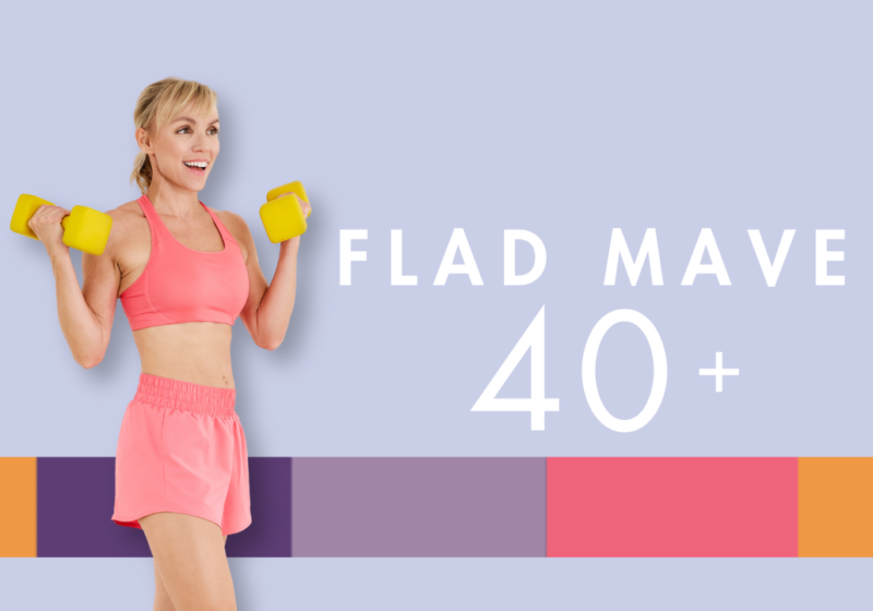 Flad Mave over 40 for kvinder, der vil have flad mave hjemme på stuegulvet