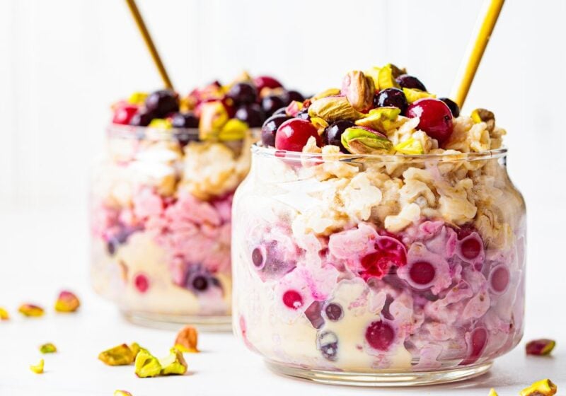 Overnight Oats sund opskrift vægttab overgangsalder