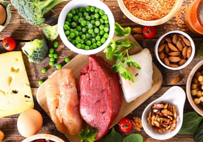 Protein mad kvinder vægttab overgangsalder træning