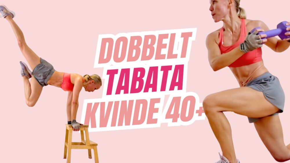 hjemmetræning kvinder overgangsalder træning perimenopause vægttab Tabata
