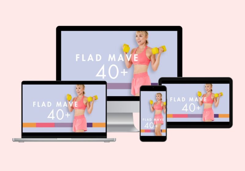 Flad Mave 40+ træning og kost for kvinder i overgangsalder perimenopause