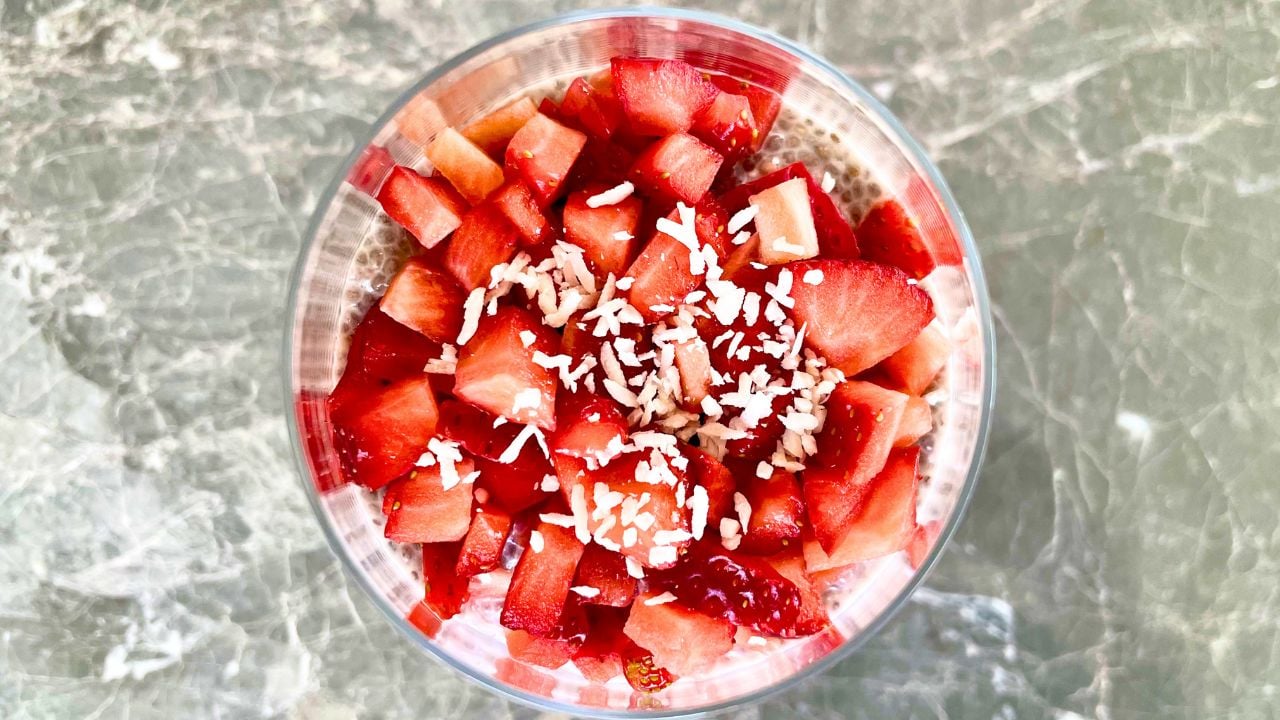 jordbær opskrift på kalorielet morgenmad